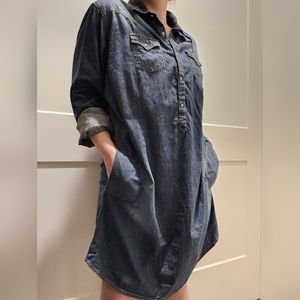 Denim dress